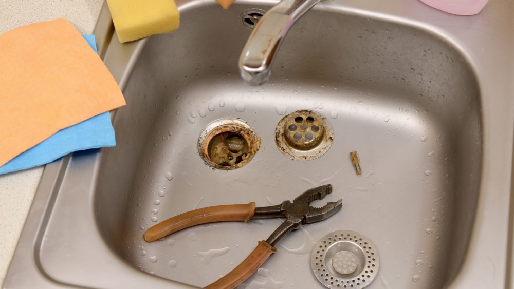 Evier bouché Canalisation bouchée